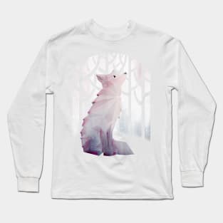 Fox in the Snow Long Sleeve T-Shirt